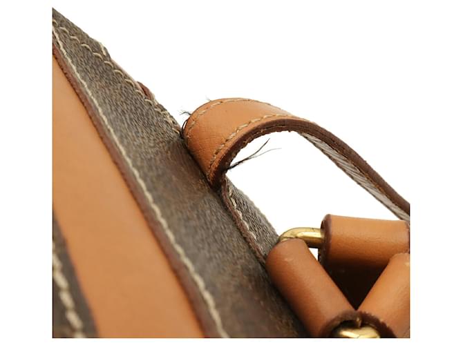 Céline Celine Macadam Pattern Backpack Beige Dark brown - view 6