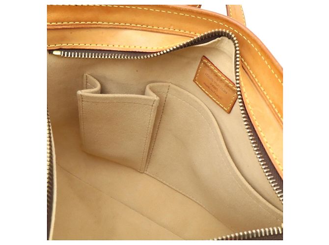 Louis Vuitton Monogram Hudson GM Shoulder Bag Brown - view 10