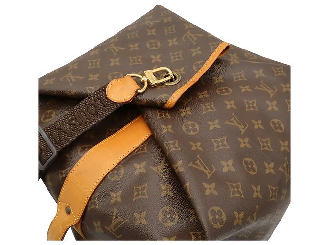 Louis Vuitton Monogram Sac Marine Bandoulière Shoulder Bag Marrone - vista 5