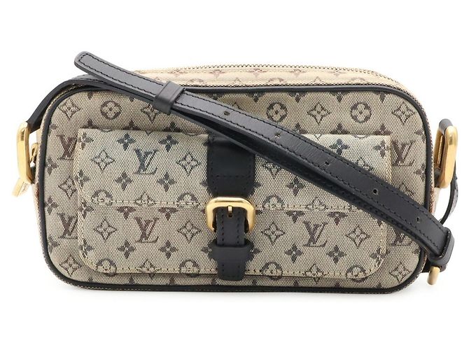 Borsa a Spalla Louis Vuitton Monogram Mini Juliette MM Blu - vista 2