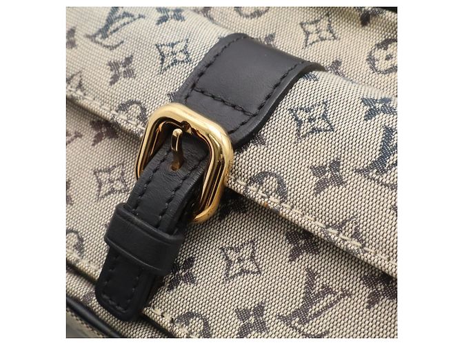 Borsa a Spalla Louis Vuitton Monogram Mini Juliette MM Blu - vista 7