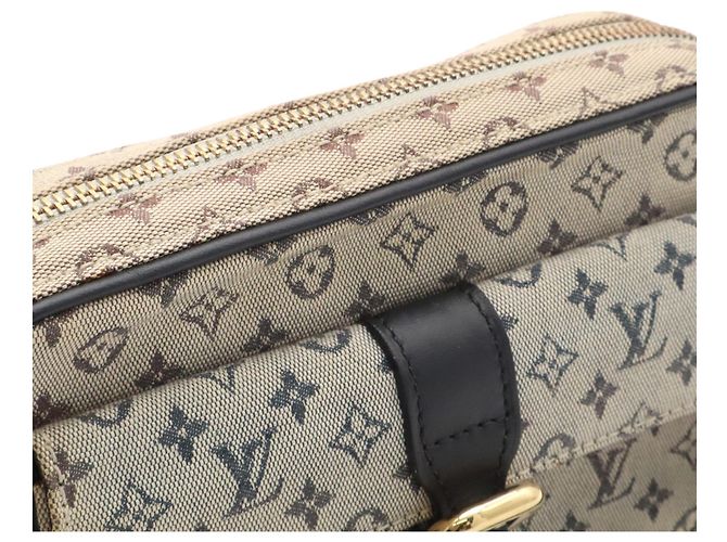 Borsa a Spalla Louis Vuitton Monogram Mini Juliette MM Blu - vista 8
