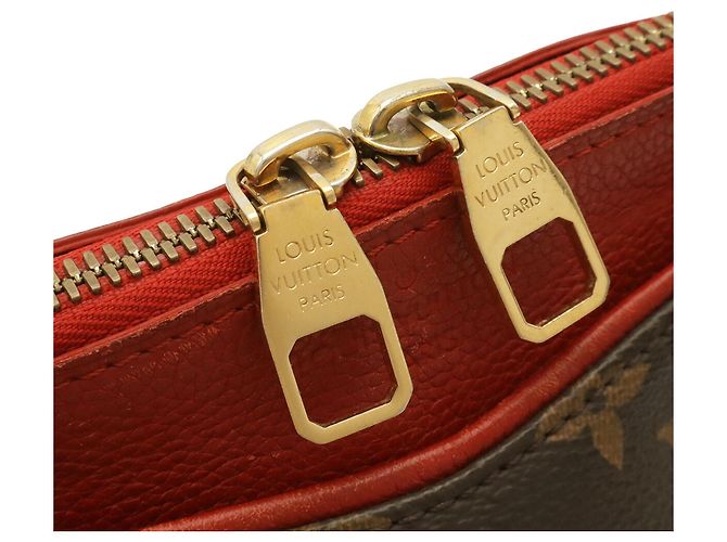Borsa a Spalla Louis Vuitton Monogram Pallas MM Fuschia - vista 7