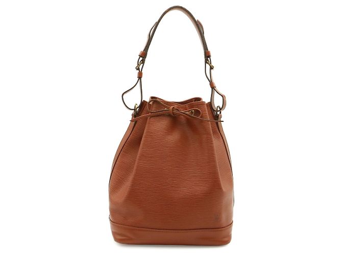Borsa a Spalla Louis Vuitton Epi Noe Marrone - vista 2