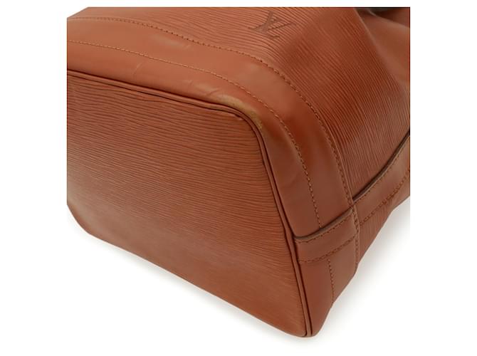 Borsa a Spalla Louis Vuitton Epi Noe Marrone - vista 4