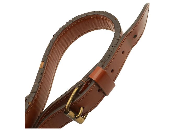Borsa a Spalla Louis Vuitton Epi Noe Marrone - vista 5