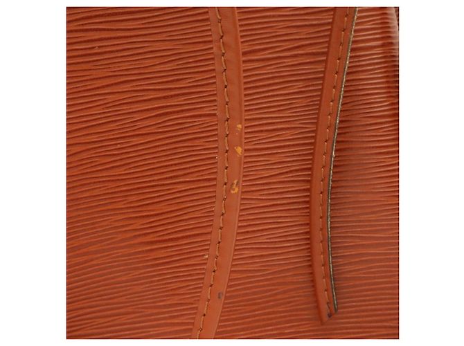 Borsa a Spalla Louis Vuitton Epi Noe Marrone - vista 6