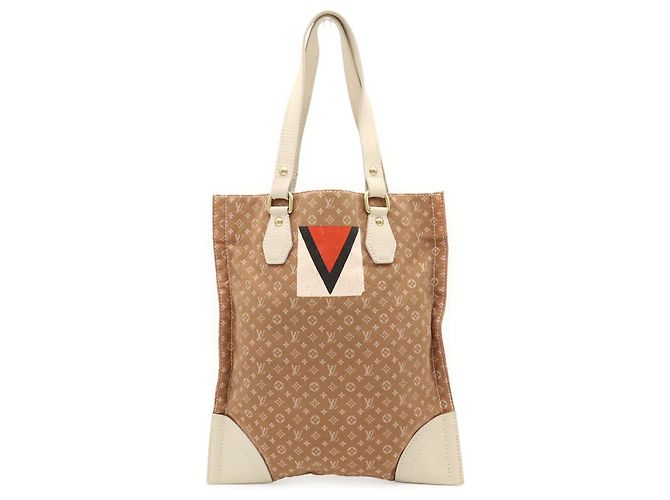 Louis Vuitton Monogram Mini Lin Tanger Tote Bag Damier ebene - Ansicht 2