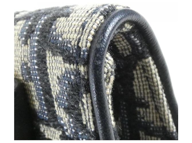 Christian Dior Oblique Saddle Taillentasche Blau - Ansicht 6