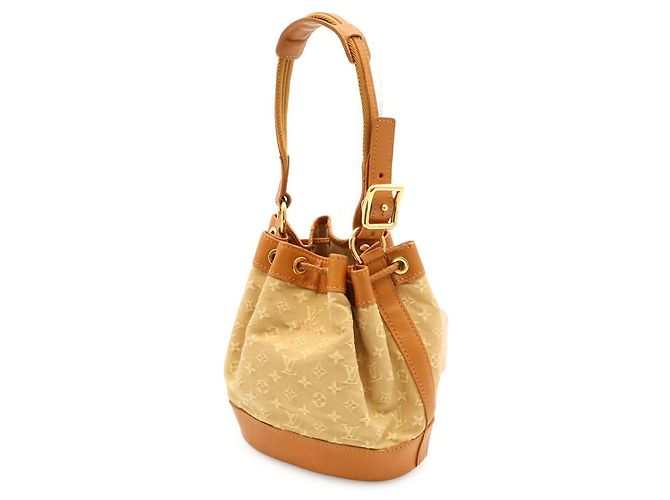 Borsa Louis Vuitton Monogram Mini Noelie Marrone - vista 3