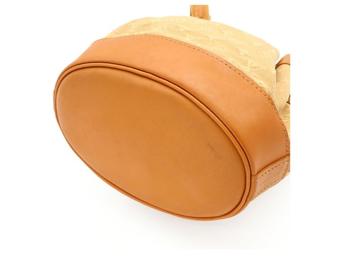 Borsa Louis Vuitton Monogram Mini Noelie Marrone - vista 4