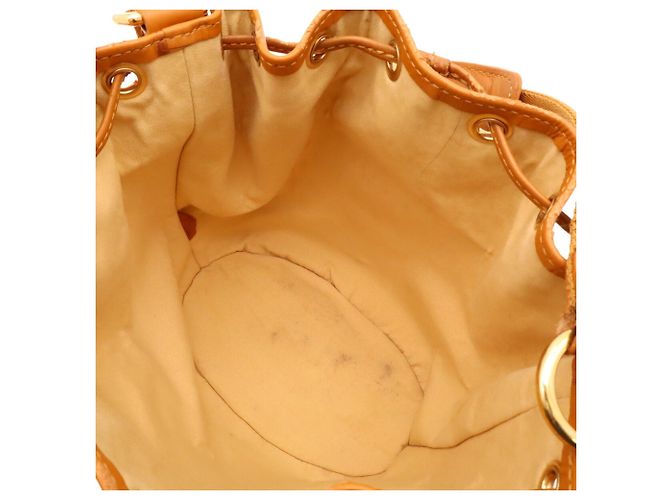 Borsa Louis Vuitton Monogram Mini Noelie Marrone - vista 9
