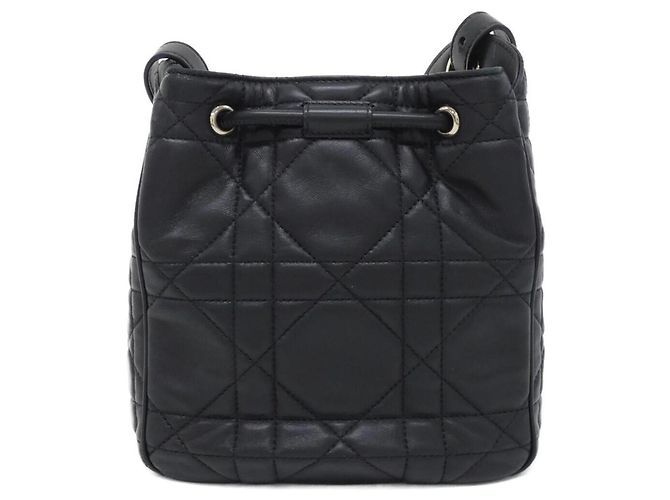 Borsa a tracolla piccola Christian Dior D-Motion Nero - vista 2