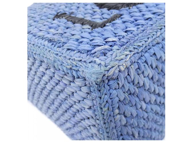 Borsa Loewe Font Tote Small Blu chiaro - vista 3