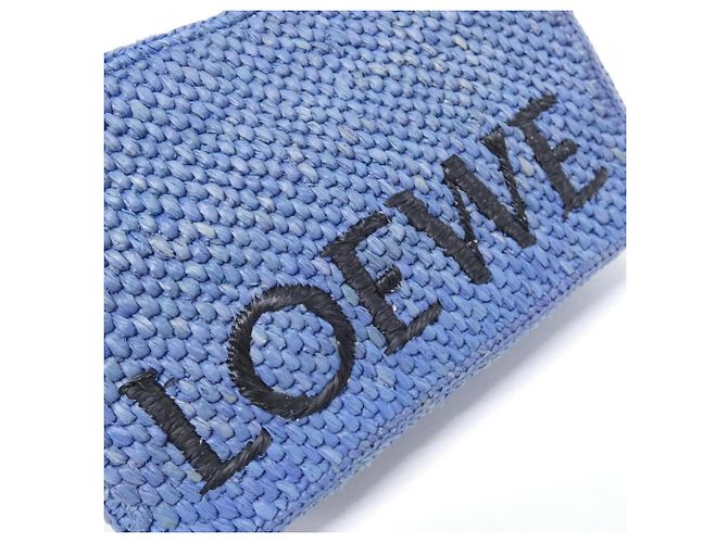 Borsa Loewe Font Tote Small Blu chiaro - vista 4
