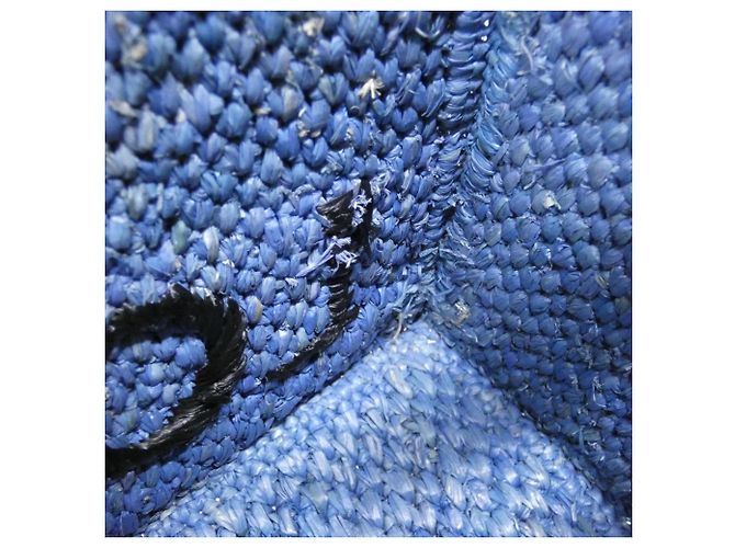 Borsa Loewe Font Tote Small Blu chiaro - vista 8