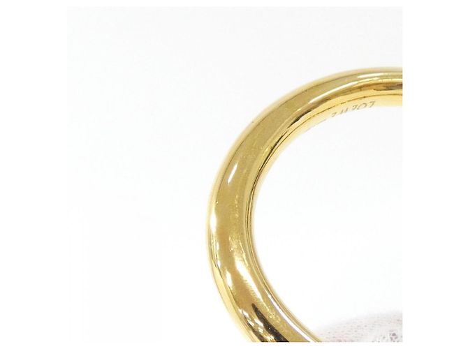 Bracciale rigido in pelle marrone Loewe - vista 4