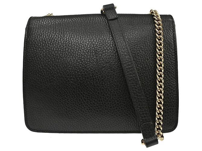 Gucci Interlocking Leather Small Schwarz - Ansicht 2