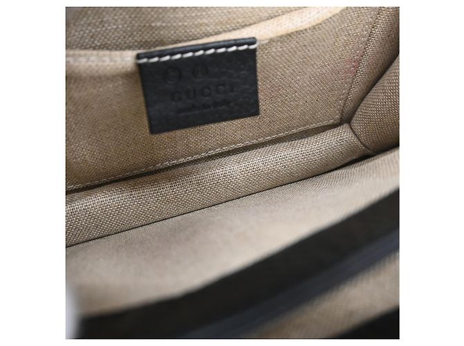 Gucci Interlocking Leather Small Schwarz - Ansicht 3
