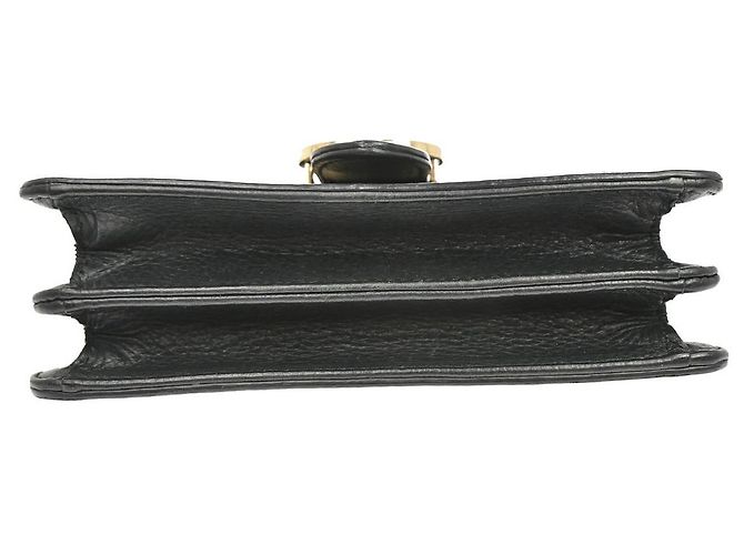 Gucci Interlocking Leather Small Schwarz - Ansicht 6