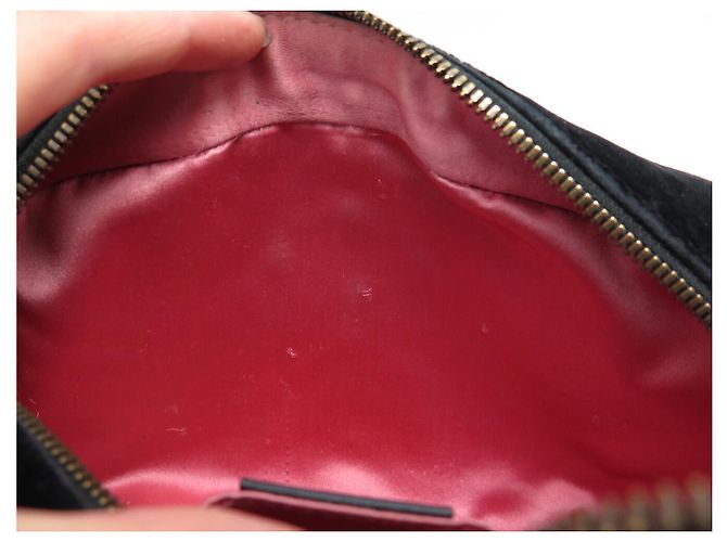 BORSA GUCCI MARMONT SMALL 447632 VELOUTÉ NERO CON TRACCOLLA - vista 12