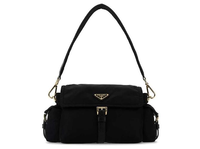Prada Esplora la Medium Re-nylon Shoulder Bag Nero - vista 3