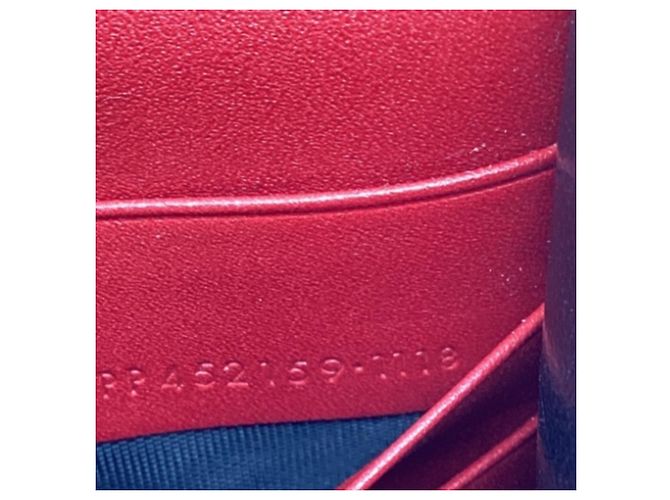 Yves Saint Laurent Borsa a tracolla Small Kate di Saint Laurent in pelle rossa con nappa Rosso - vista 8