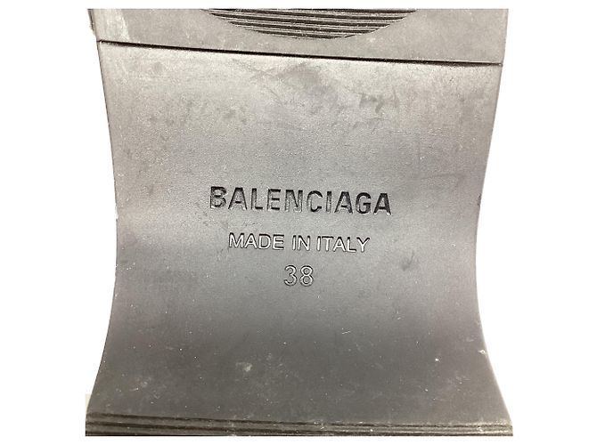 Everyday Zoccoli Balenciaga BB Pool in gomma nera Nero - vista 6