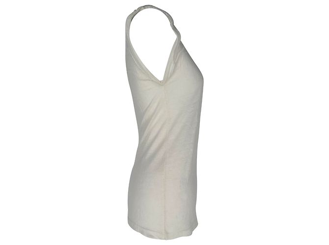 Camiseta Zankou en lino blanco Isabel Marant - vista 2