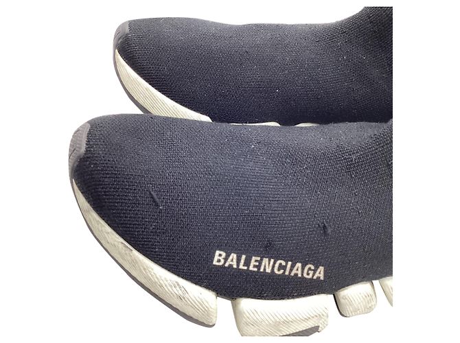 Everyday Tênis Balenciaga Speed 2.0 em poliéster preto - vista 13
