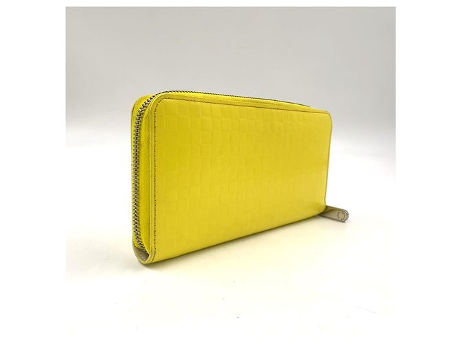 Portafoglio Zippy Long Louis Vuitton Damier Facette Giallo - vista 2