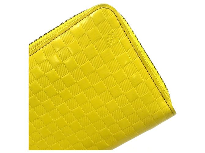 Portafoglio Zippy Long Louis Vuitton Damier Facette Giallo - vista 6