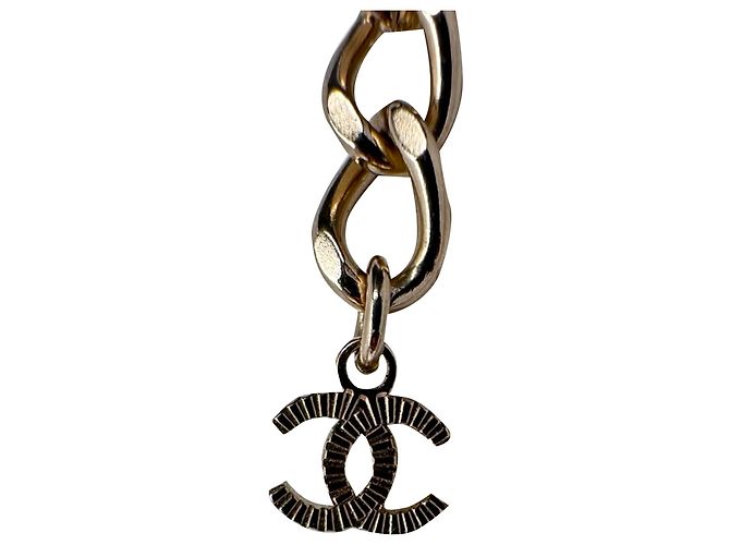 Timeless Collana Chanel CC con perle impreziosite in strass dorato D'oro - vista 5
