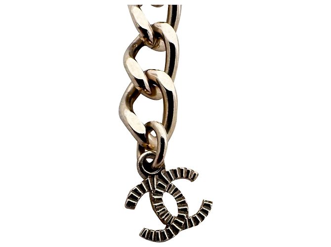 Timeless Collana Chanel CC con perle impreziosite in strass dorato D'oro - vista 7