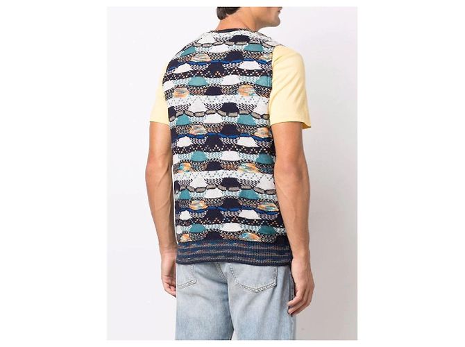 Missoni Multicolor Button-Front Vest Multiple colors - view 4