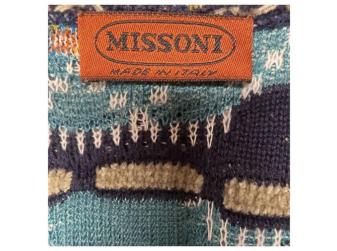 Missoni Multicolor Button-Front Vest Multiple colors - view 6