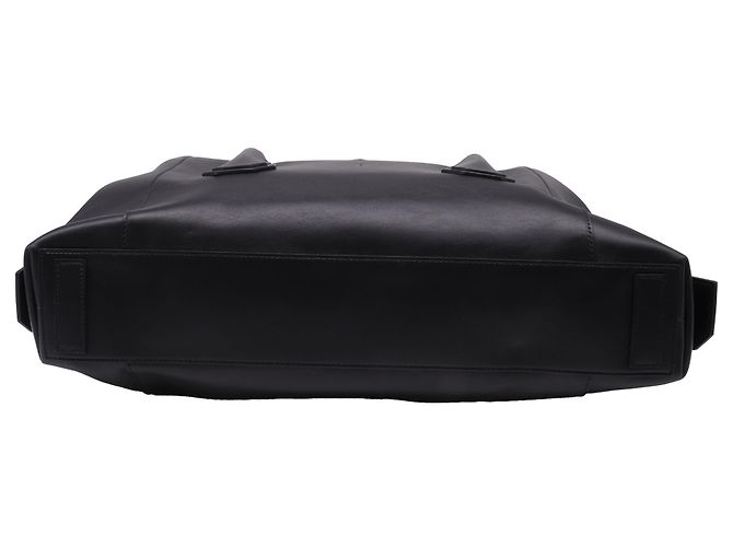 Borsa Tote Givenchy Antigona Lock Soft Medium in pelle nera Nero - vista 6