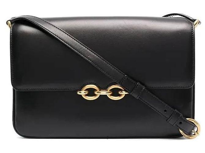 Saint Laurent Le Maillon Satchel Bag Nero - vista 3