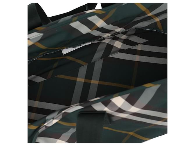 Burberry Borsa Tote Medium Shield Verde - vista 7
