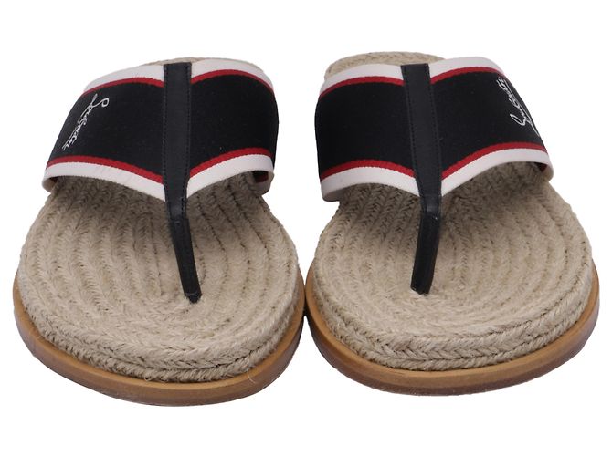 Sandali Hot Flip Christian Louboutin in Jute Multicolore - vista 2