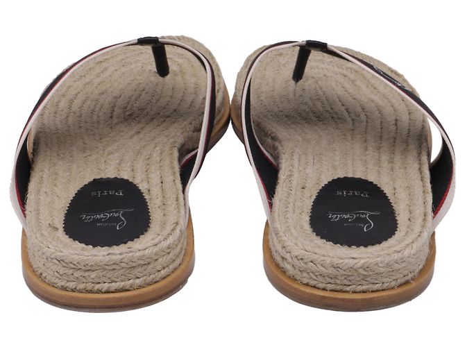 Sandali Hot Flip Christian Louboutin in Jute Multicolore - vista 5