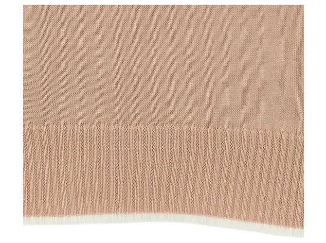 Givenchy Sport Polo mit Rippstrickbesatz Braun Beige - Ansicht 6