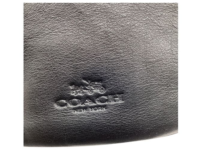 Mini Borsa Sport Bleecker in pelle nera Coach Nero - vista 13