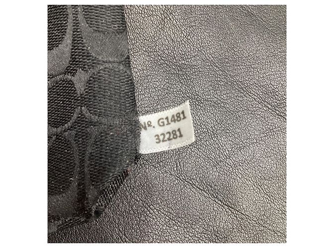 Mini Borsa Sport Bleecker in pelle nera Coach Nero - vista 15