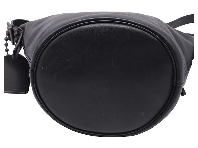Mini Borsa Sport Bleecker in pelle nera Coach Nero - vista 6