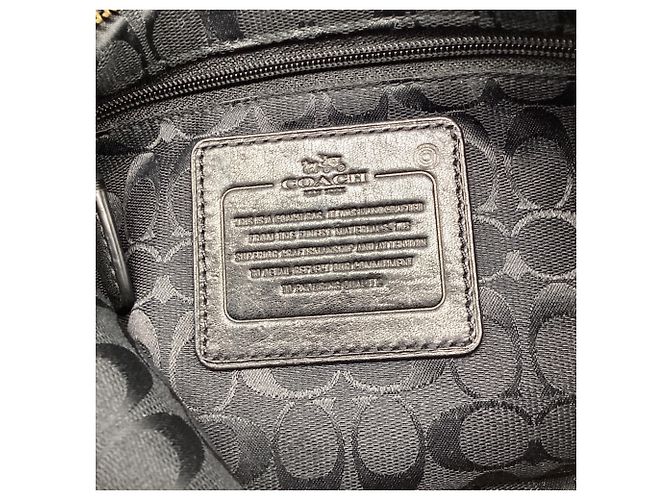 Mini Borsa Sport Bleecker in pelle nera Coach Nero - vista 8