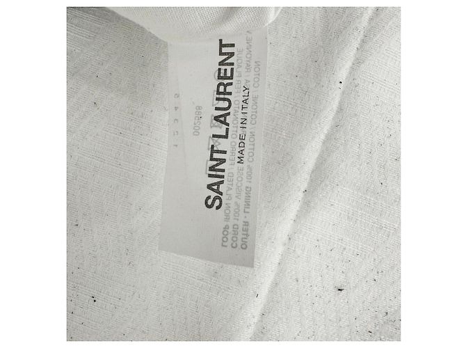 Saint Laurent Rive Gauche Zip Around Compact Wallet aus schwarzem Leder - Ansicht 18