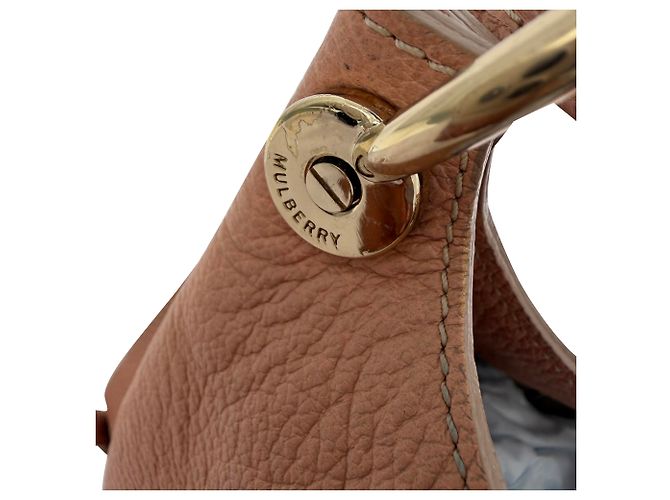 Borsa Hobo Mulberry Freya in pelle Rose Pink Marrone Rosa - vista 6