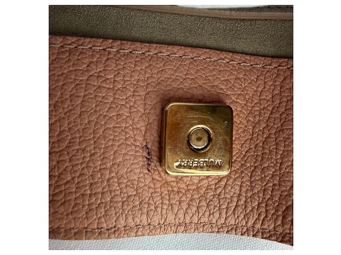 Borsa Hobo Mulberry Freya in pelle Rose Pink Marrone Rosa - vista 7