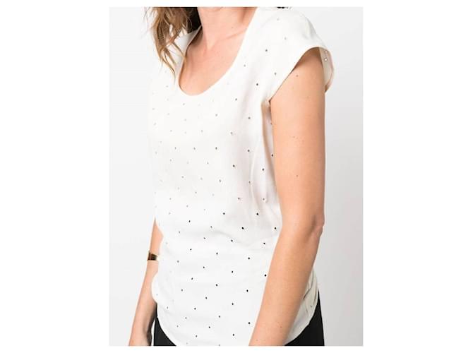 Camicia trasparente traforata Versace Bianco - vista 4